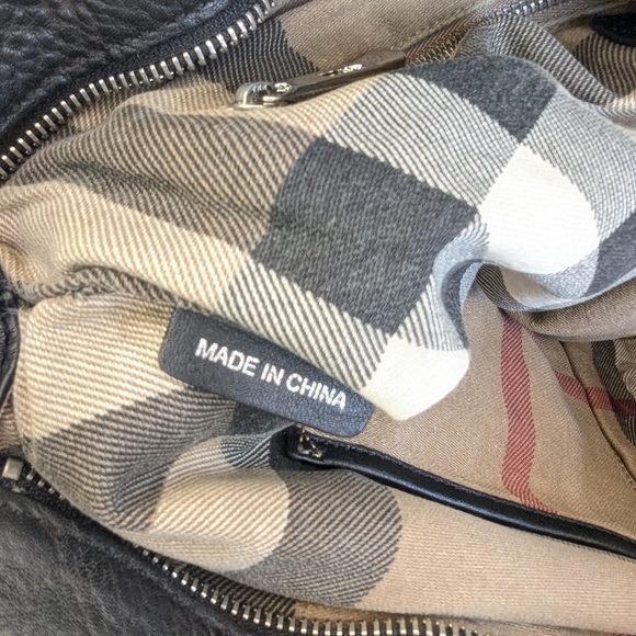 🩶Burberry Gray Logo Canvas Tote Bag - Picture 13 of 16